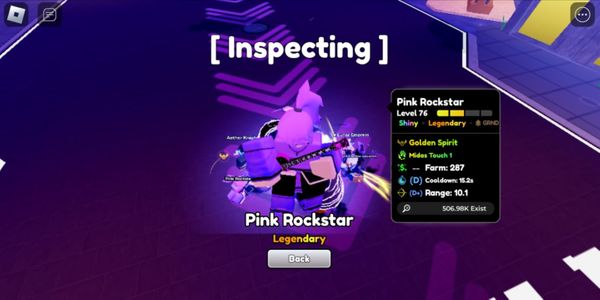 PINK ROCKSTAR(SHINY)(MIDAS)