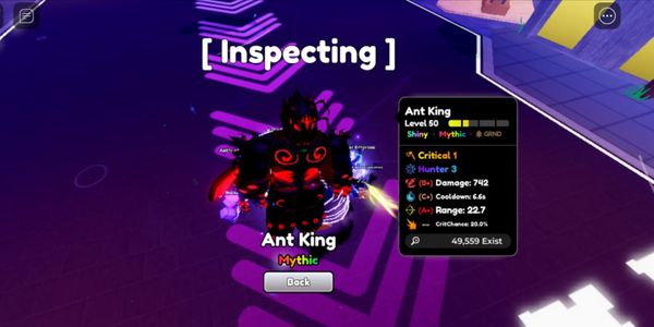 ANT KING SHINY(NON EVO)