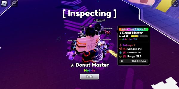 DONUT MASTER(EVO)(GOOD STATS)