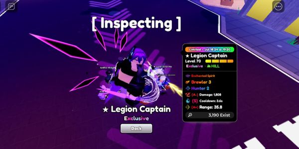 LEGION CAPTAIN(EVO)(GOOD STATS)