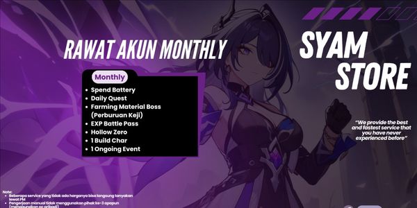 Rawat Akun Monthly s to "Account Maintenance Monthly" in .