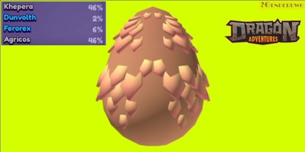 Desert Egg Dragon Adventures