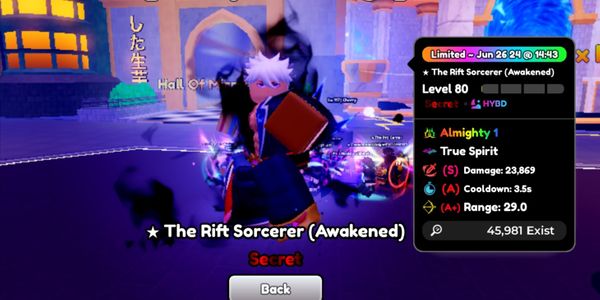 The Rift Sorcerer/Gojo Almighty