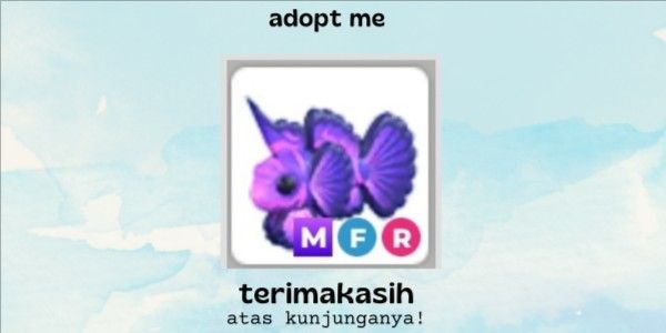 Mfr singularity pisces | adopt me