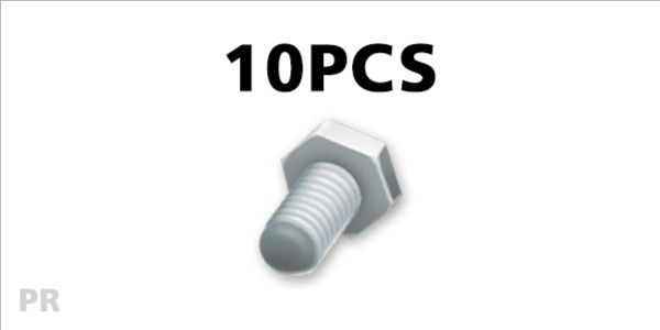 10x Bolts