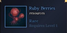 500 Ruby Berries