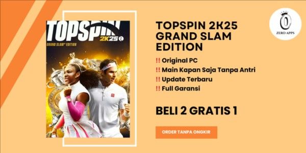 "TopSpin 2K25 Original Game PC"