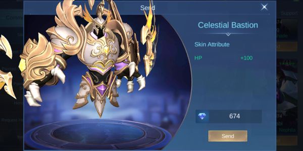 Celestial Bastion (Epic Skin Uranus)