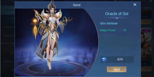 Oracle of Sol ( Epic Skin Luo Yi )