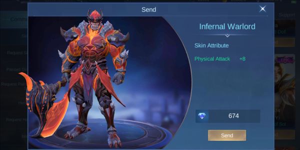 Infernal Warlord (Epic Skin Balmond)