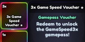 3x Gamepass Speed Anime Last Stand
