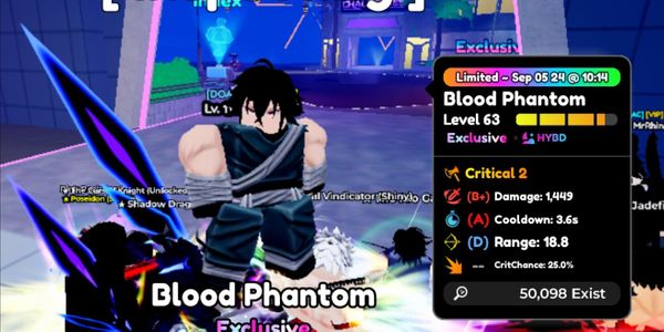 BLOOD PHANTOM - Anime Defenders