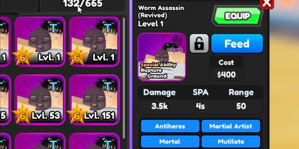 Worm Assassin (TOJI - ASTD