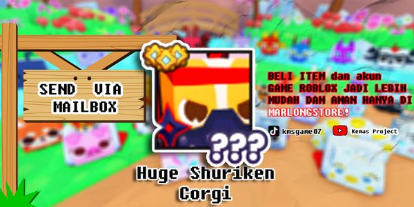 Huge Shuriken Corgi