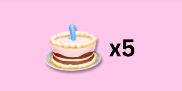 tart cake / cream cake (5 pcs)