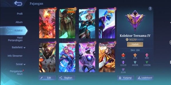 Cheap GG Accounts Leg Valir l LB Roger Eudora Lance Odette Uranus l Limit etc
