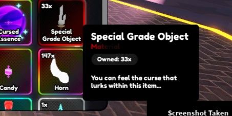 Buy Item Special Grade Object Anime Last Stand 2951237 | itemku