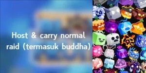 normal raid blox fruit (Host & carry)