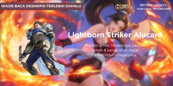 Buy Skin Lightborn - Striker (Alucard Lightborn Skin) Mobile Legends ...