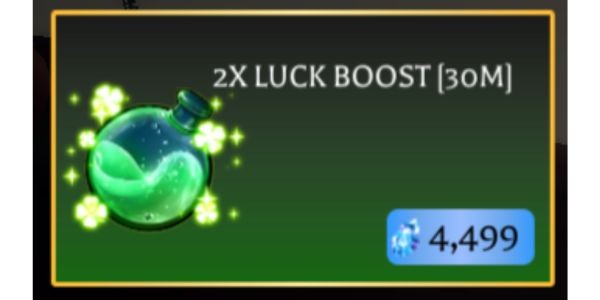 Luck Boost 30 Min