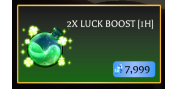 Luck Boost 1 Hour