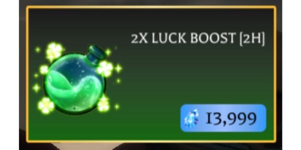 Luck Boost 2 Hour