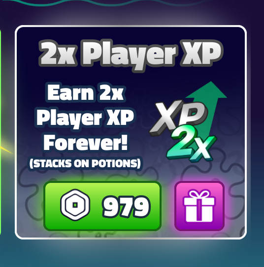 2x Player XP
