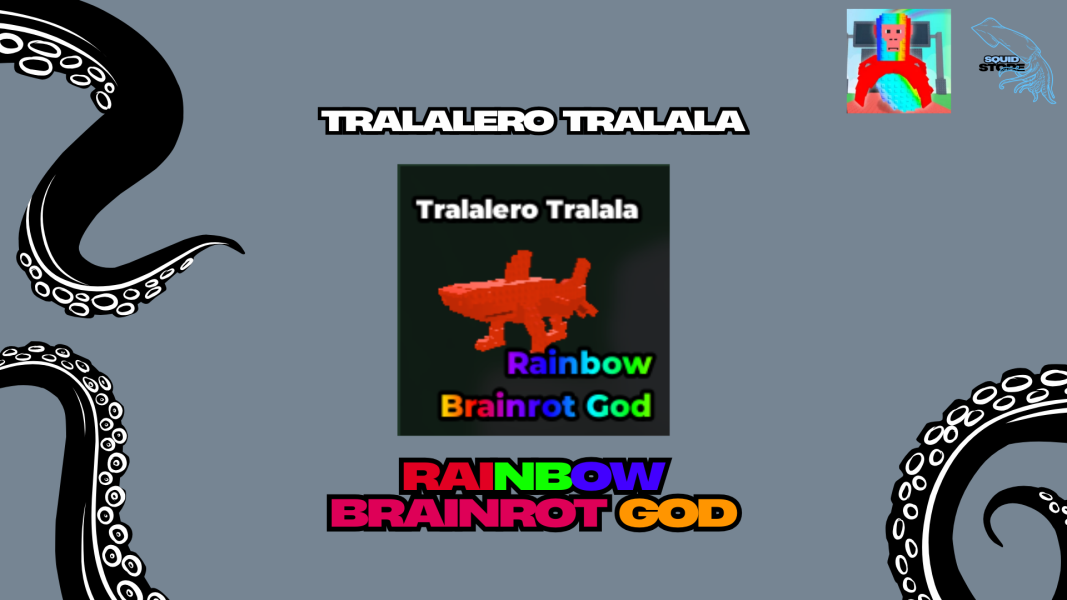 Rainbow Tralalero Tralala [Steal A Brainrot]