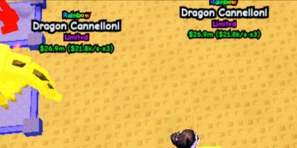 Dragon Cannelloni Rainbow ±22K ดาเมจ | Plants Vs Brainrots (PvB)