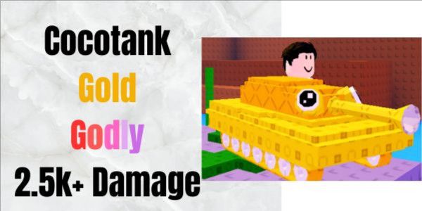 Cocotank Gold (Godly)