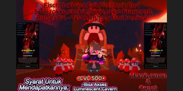 Joki Evil Pitchfork Rod C$ From Seller Check Description