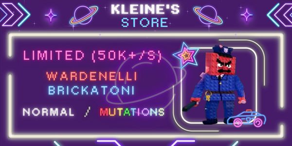Wardenelli Brickatoni (Limited) - Plants Vs Brainrots