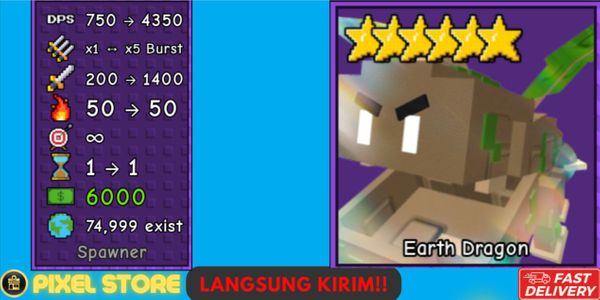 Earth Dragon (6 Star) Exclusive Unit