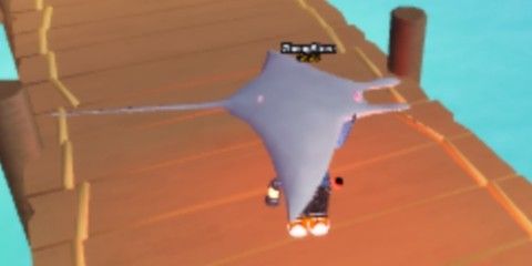 Stone Manta Ray
