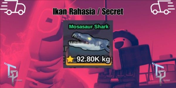 Mosasaur Shark Secret Fish | Fish It!