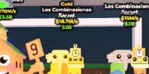 Los Combinasionas (GOLD) | STEAL A BRAINROT