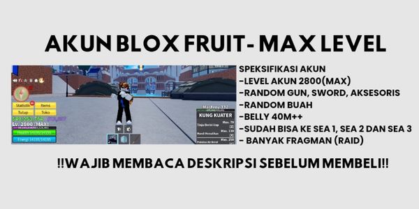 BLOX FRUIT ACCOUNT - MAX LEVEL