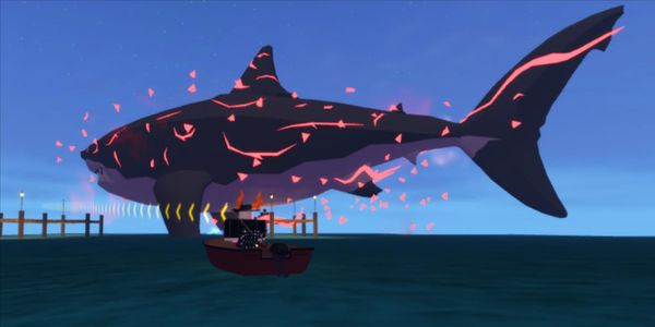 MEGALODON IS VERY BIG