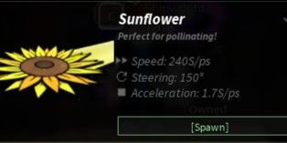 Sunflower Limited Boat - Fisch