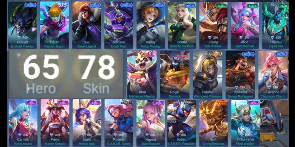 Cheap GG Mobile Legend Account (#56)