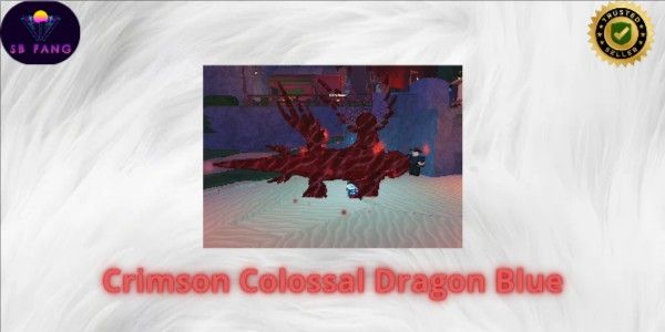 Crimson Colossal Blue Dragon