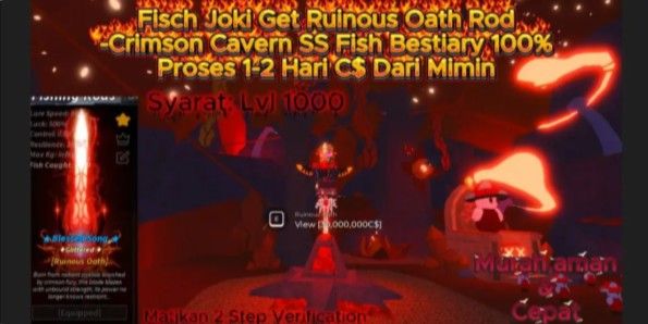 Joki Ruinous Oath Rod C$ From Seller (Process 2 - 7 hours)