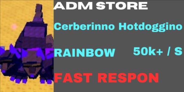 CERBERINNO HOTDOGGINO RAINBOW $50K+