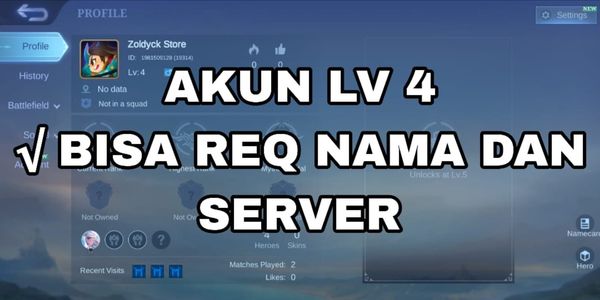 fresh account level 4