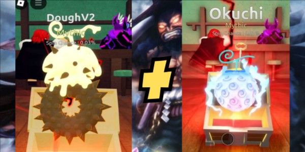 Akun Starter Fruit Battlegrounds - DoughV2 + Okuchi