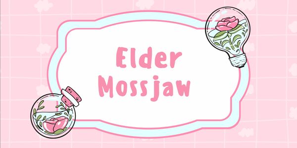 Elder Mossjaw Fisch