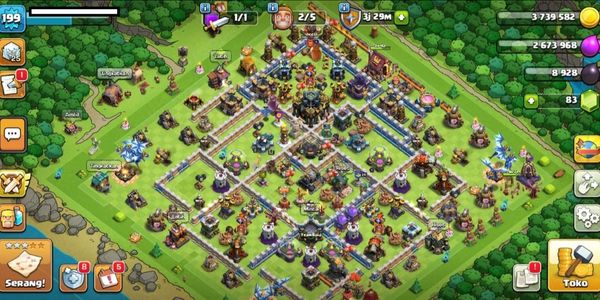 CODE855 - TH17 - Heroes 50_53_41_25 - Level 199 - Fast Delivery ( Android & iOS )
