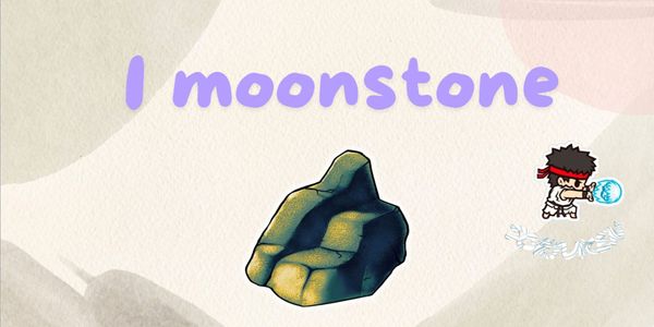 1 moonstone Material