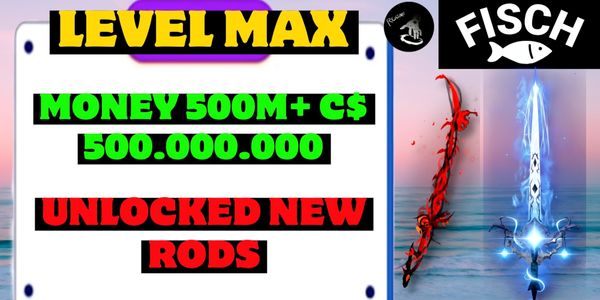 Akun Fisch LEVEL 1500 Max • Tons Money • Unlocked Rods