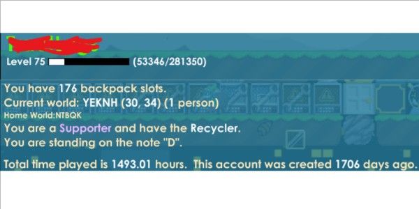 OLD ACCOUNT (4 years++) LEVEL 75